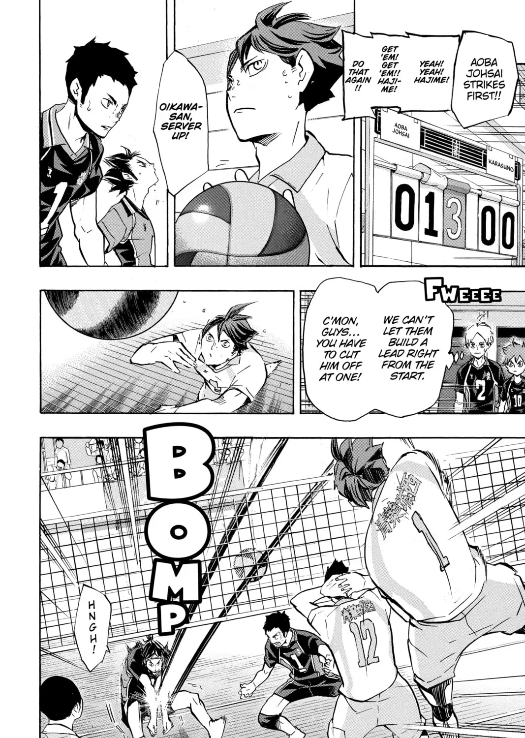Read Haikyu!! chapter 140 image 6 on Lezhin