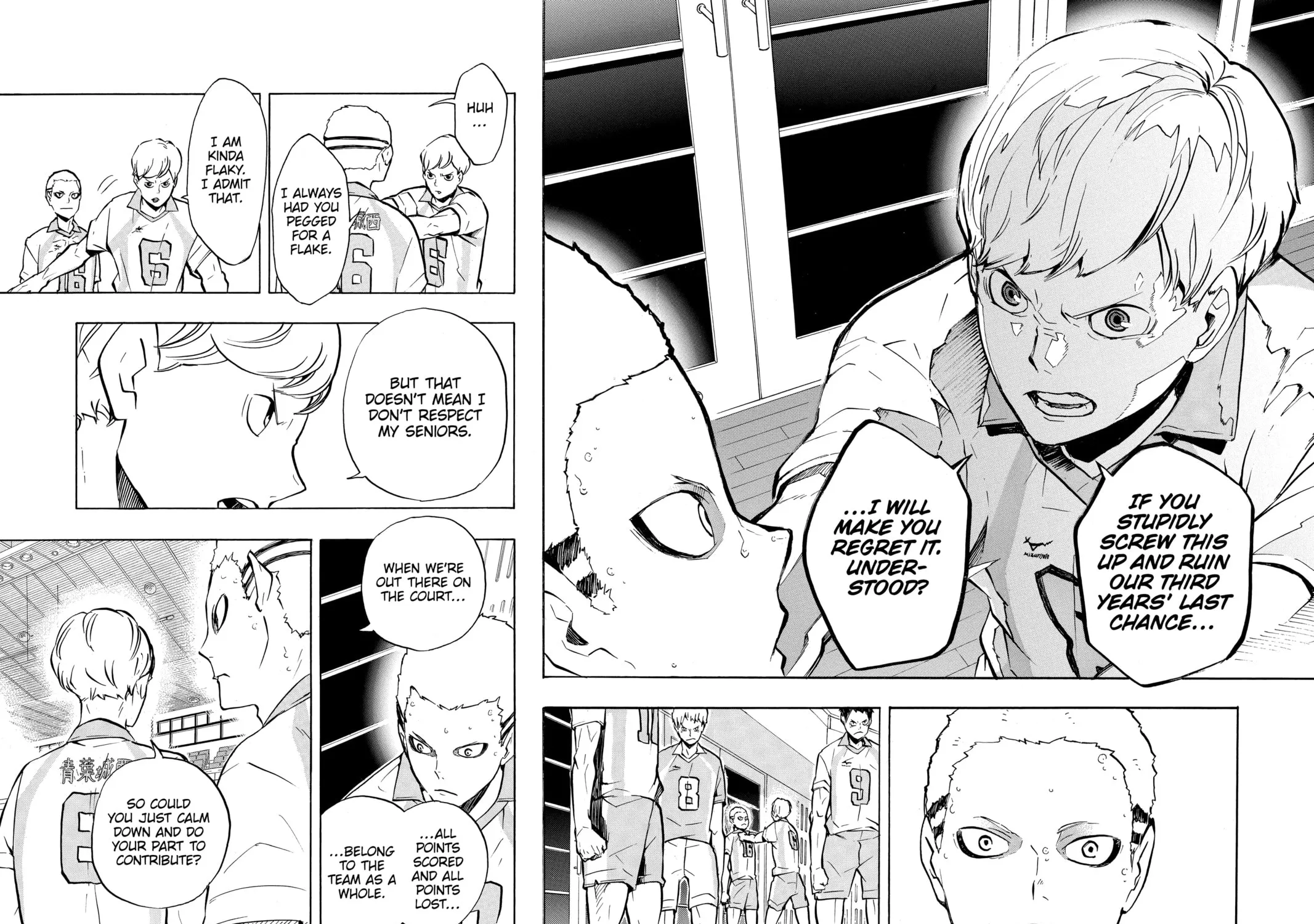 Read Haikyu!! chapter 141 image 14 on Lezhin