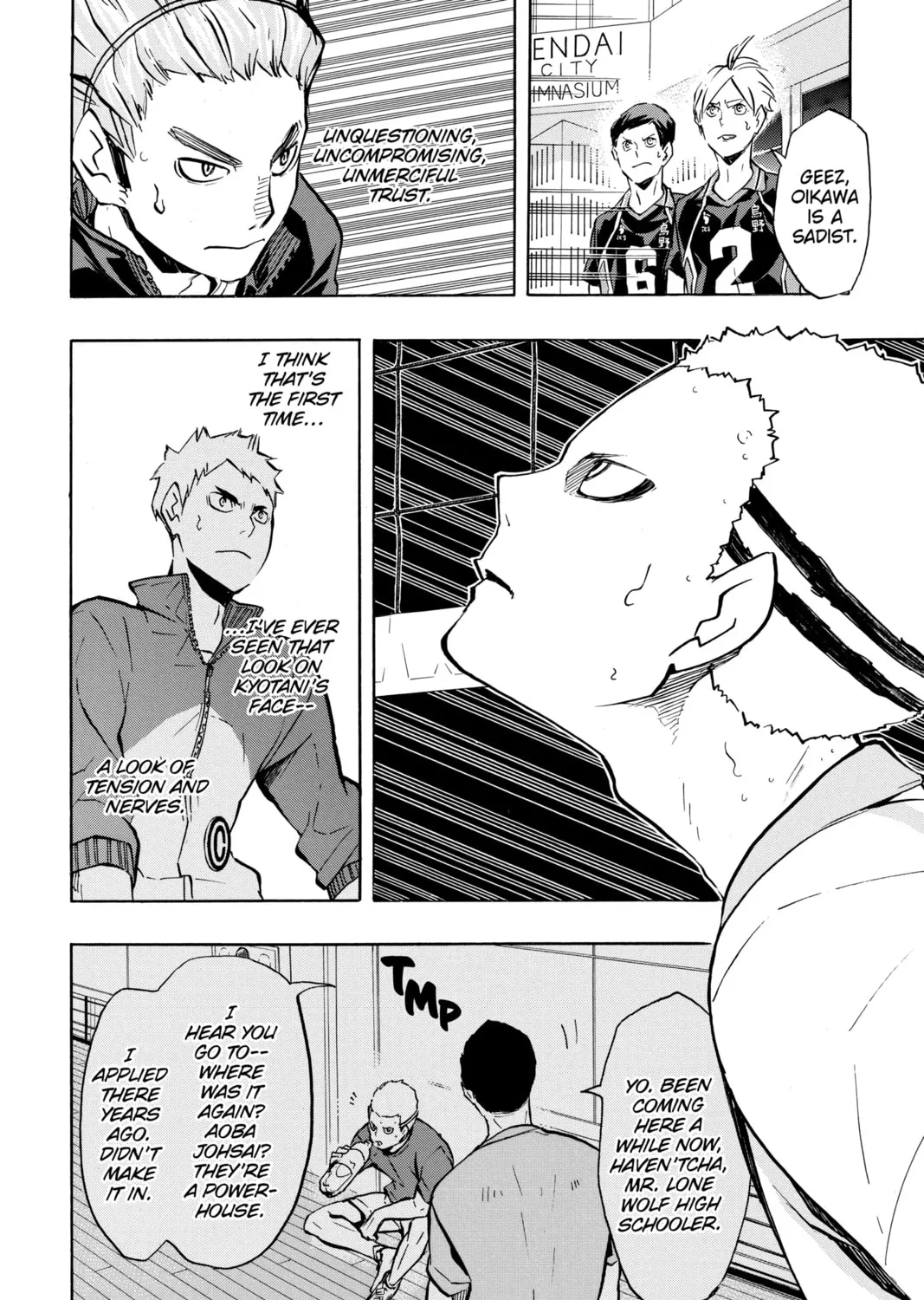 Read Haikyu!! chapter 141 image 24 on Lezhin