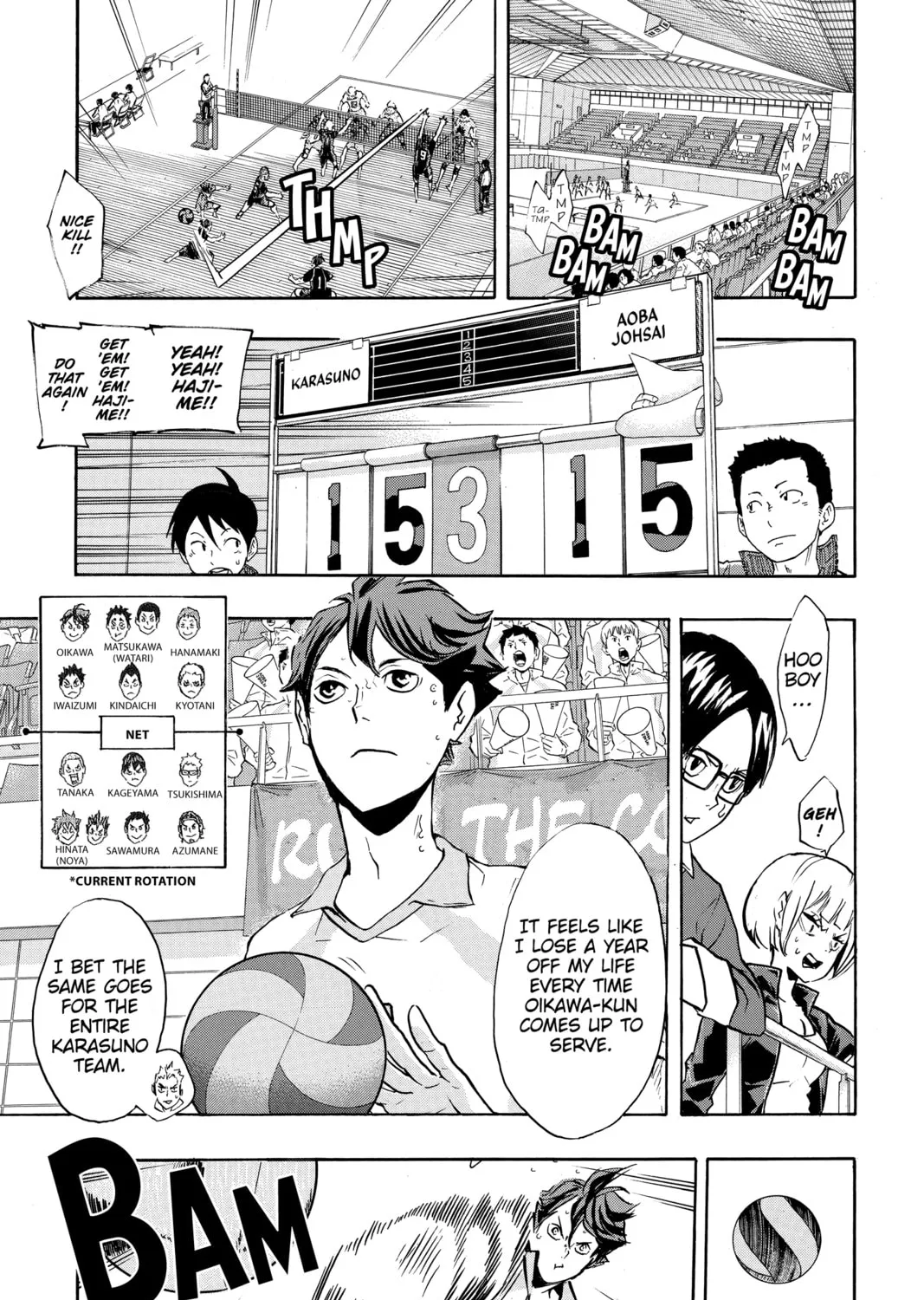 Read Haikyu!! chapter 142 image 14 on Lezhin