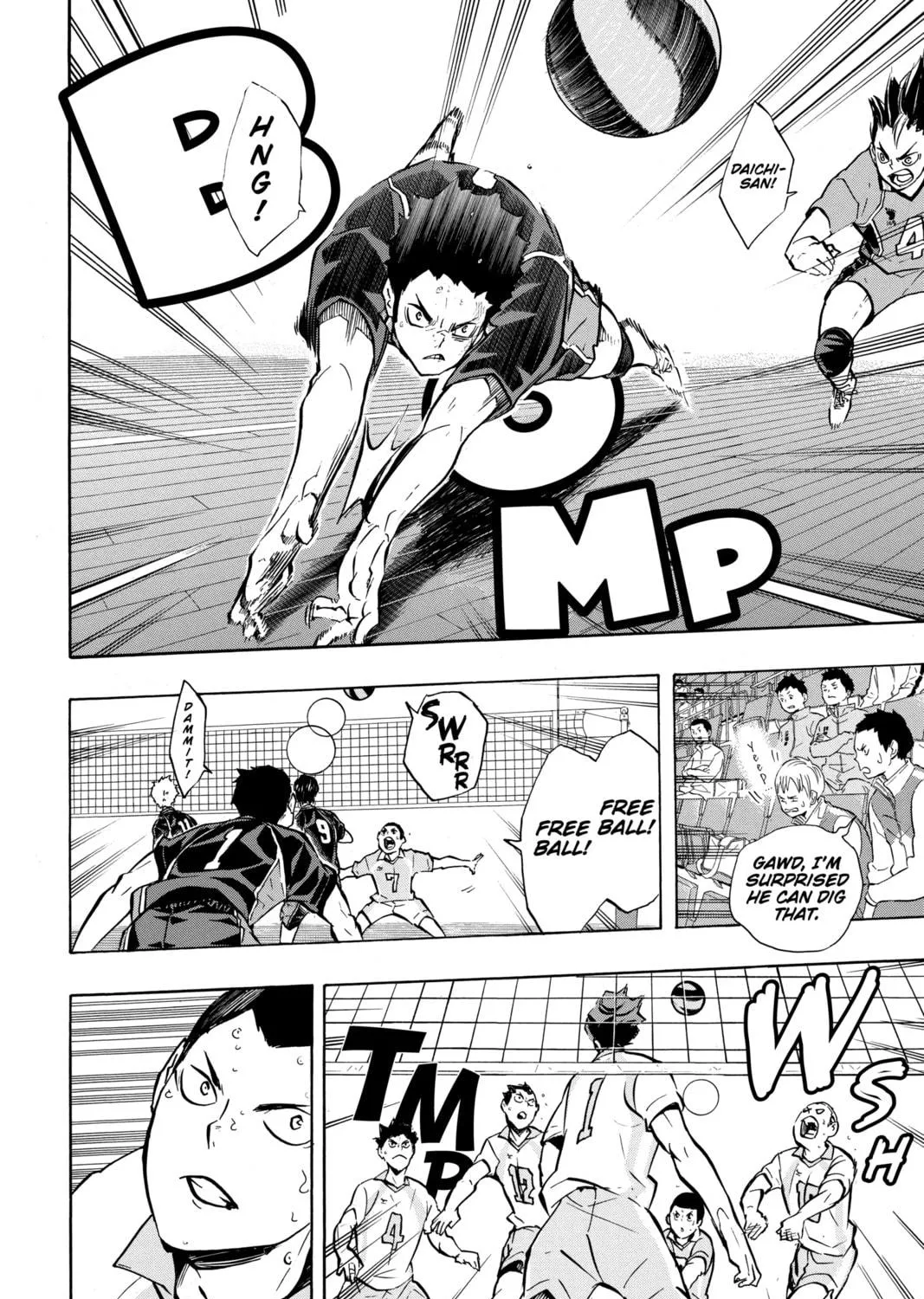 Read Haikyu!! chapter 142 image 16 on Lezhin