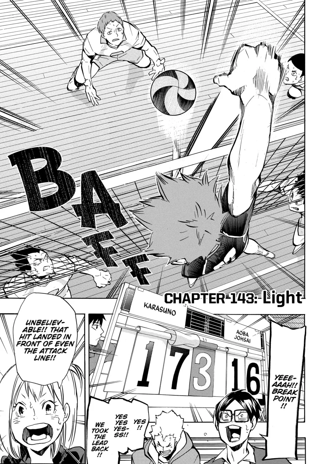 Read Haikyu!! chapter 143 image 0 on Lezhin