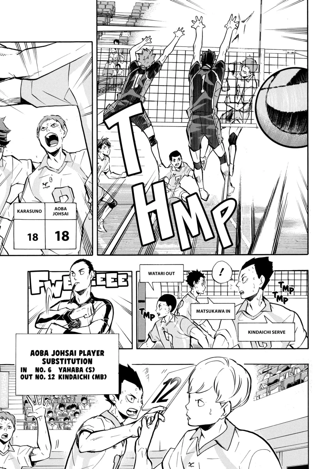 Read Haikyu!! chapter 143 image 12 on Lezhin