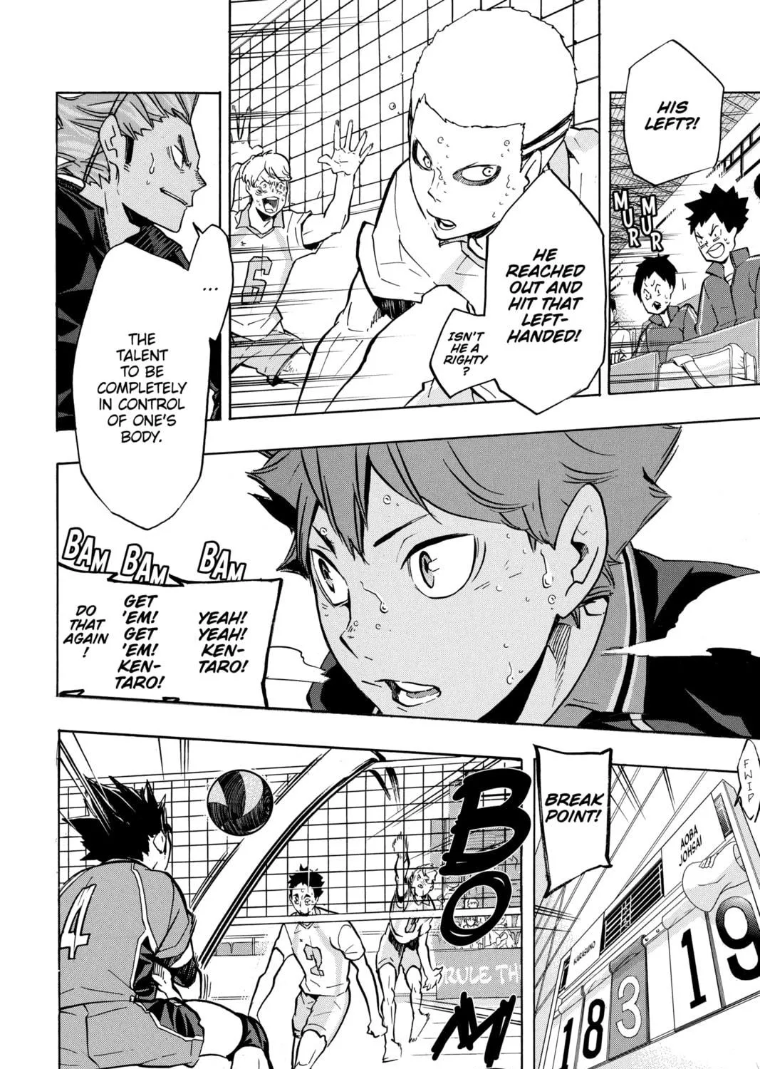 Read Haikyu!! chapter 143 image 18 on Lezhin