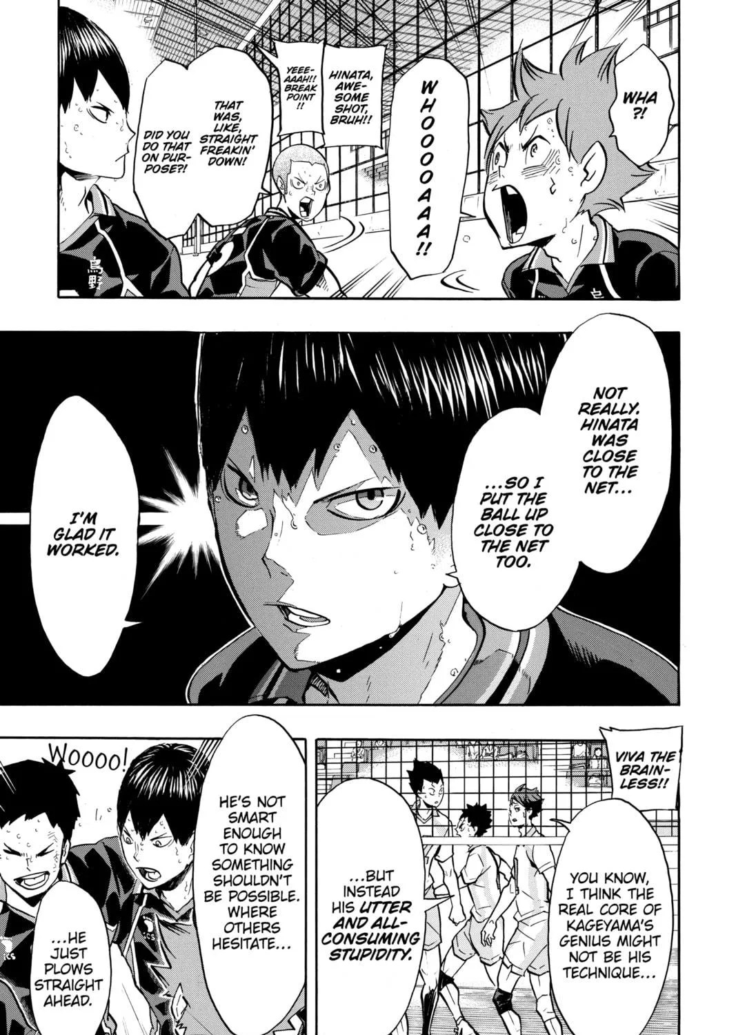 Read Haikyu!! chapter 143 image 4 on Lezhin