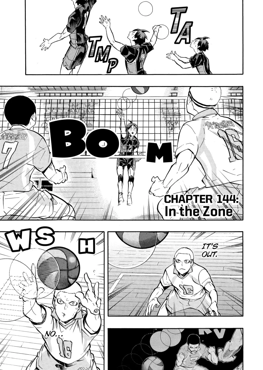 Read Haikyu!! chapter 144 image 0 on Lezhin