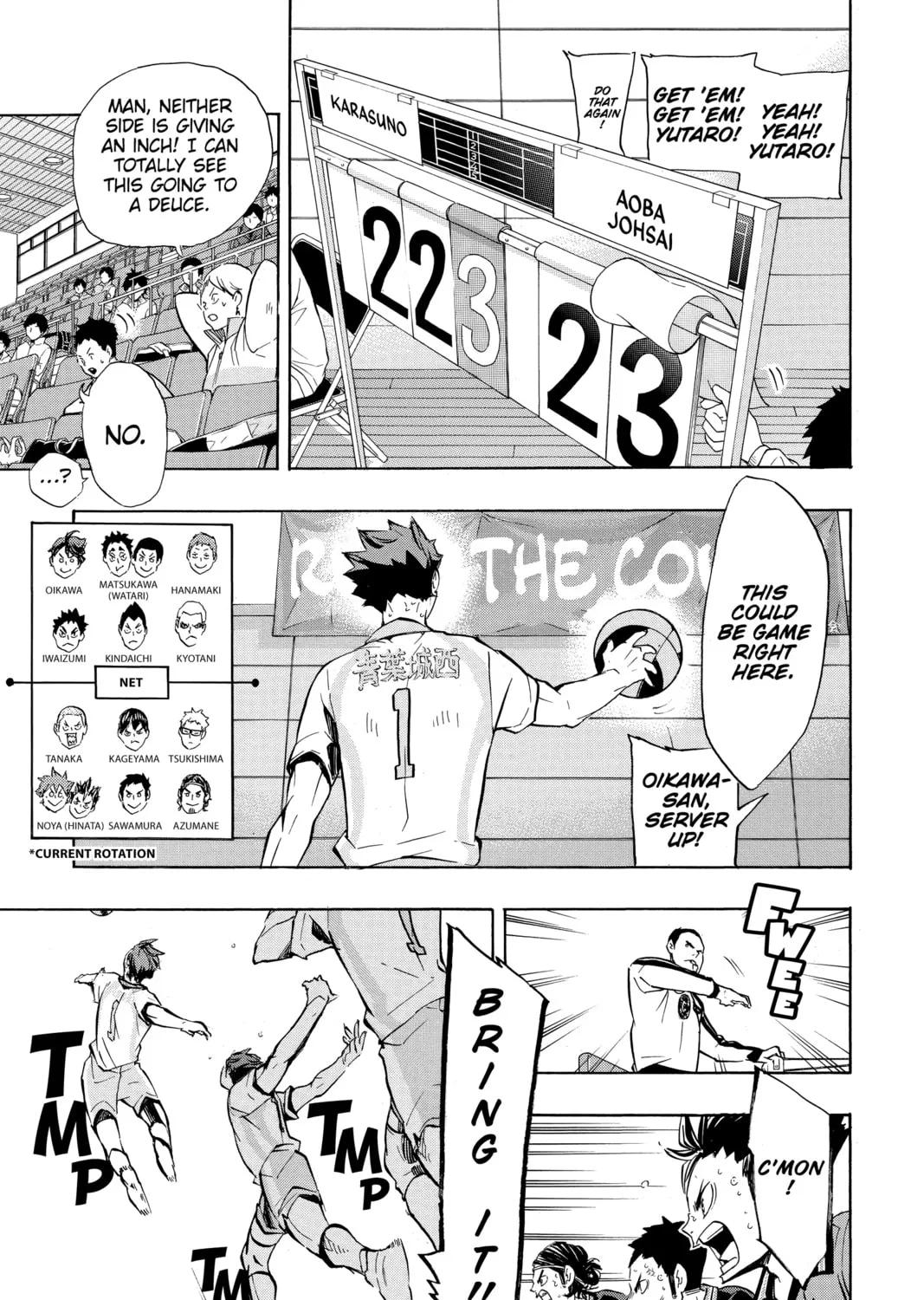 Read Haikyu!! chapter 144 image 12 on Lezhin