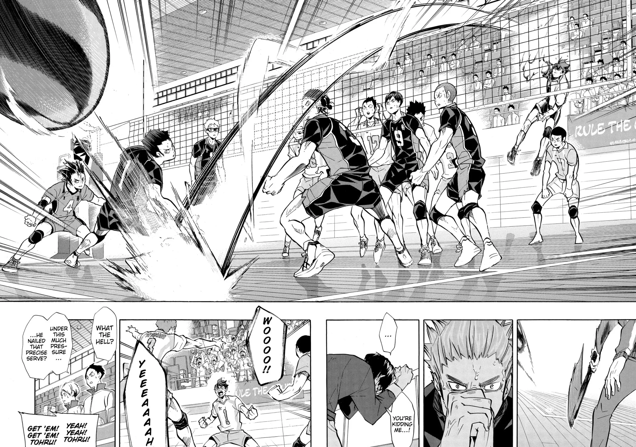 Read Haikyu!! chapter 144 image 14 on Lezhin