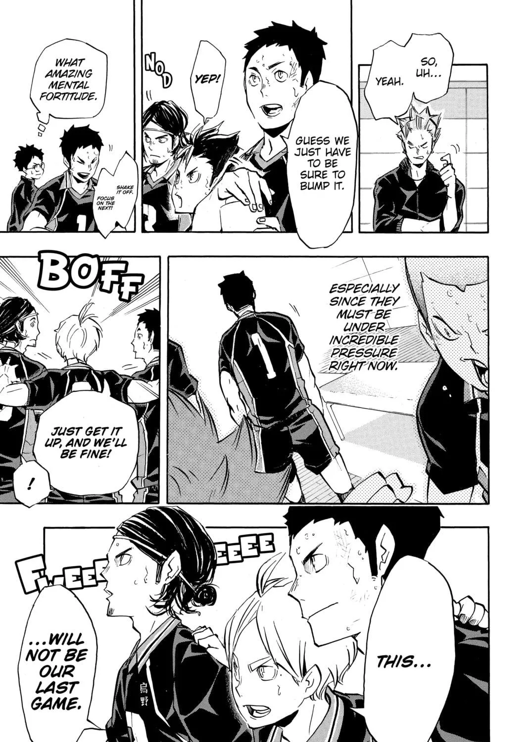 Read Haikyu!! chapter 144 image 18 on Lezhin
