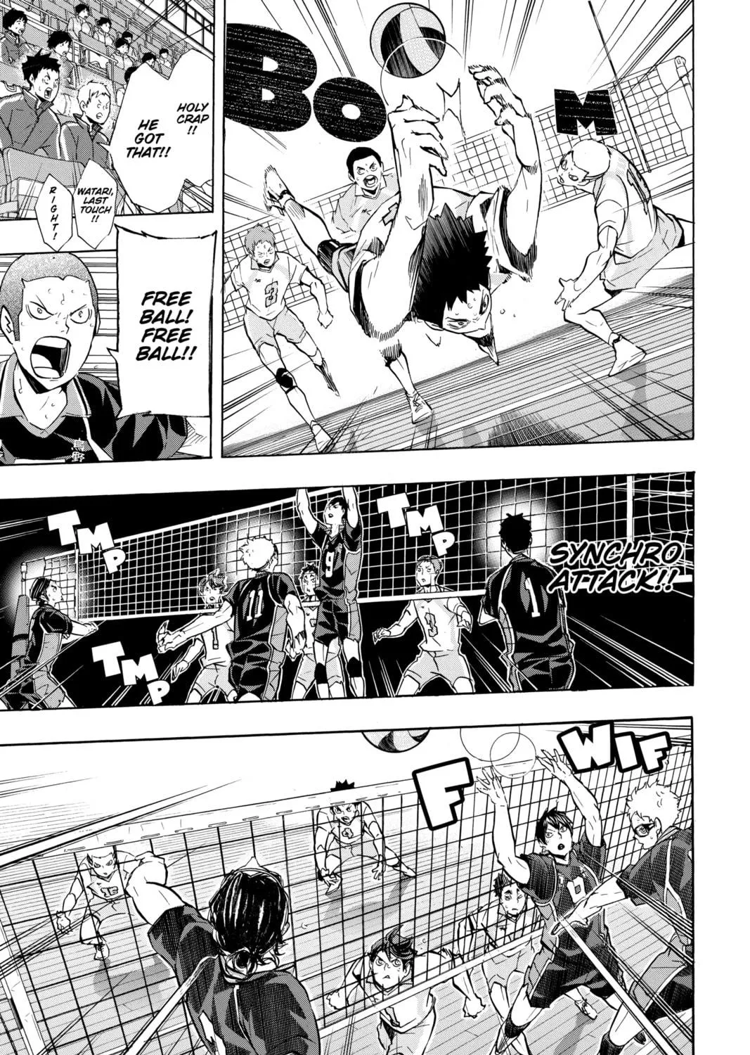 Read Haikyu!! chapter 144 image 4 on Lezhin