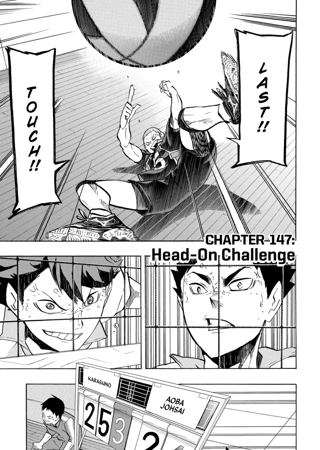 Read Haikyu!! chapter 147 image 0 on Lezhin