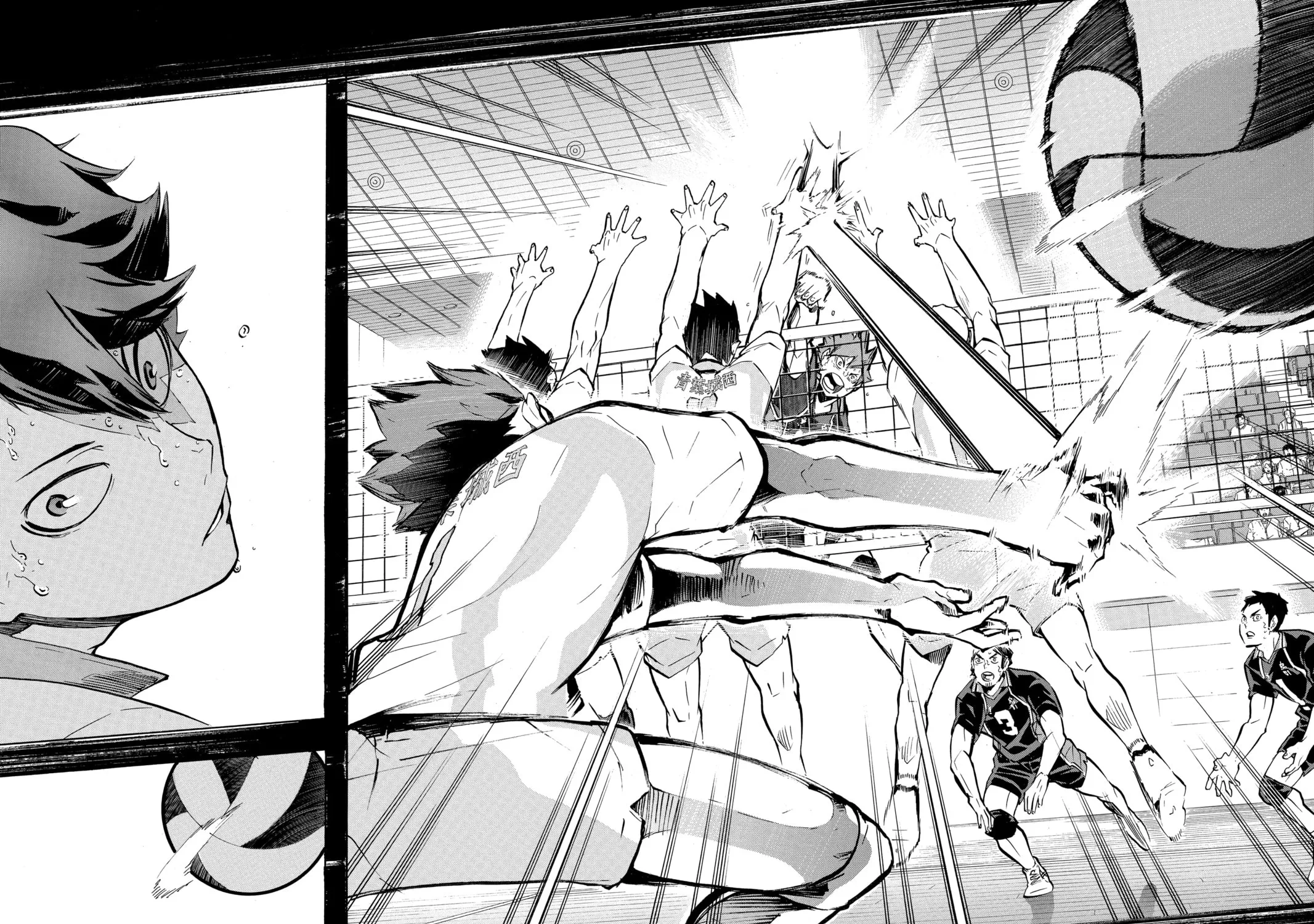 Read Haikyu!! chapter 147 image 16 on Lezhin