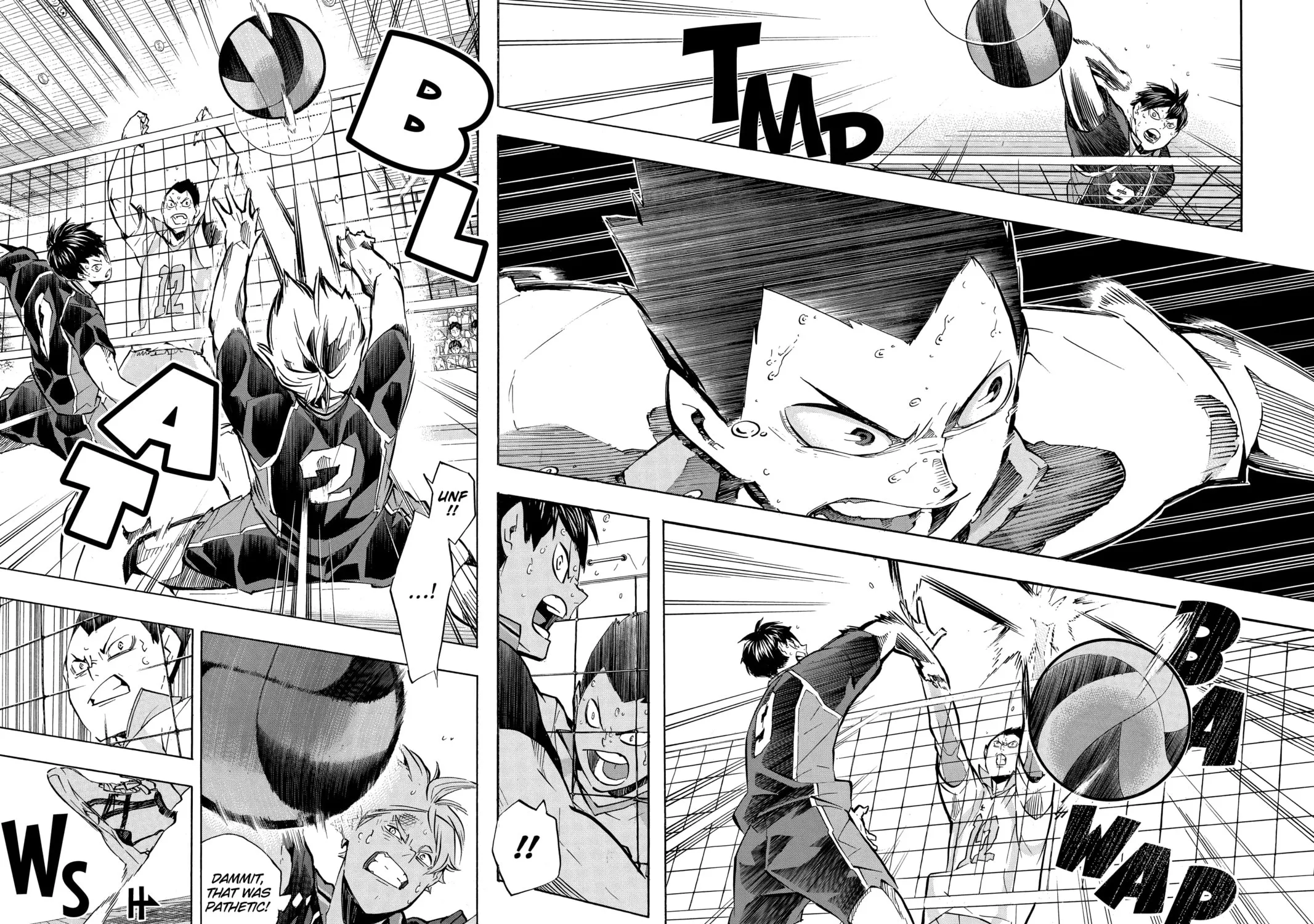 Read Haikyu!! chapter 147 image 8 on Lezhin