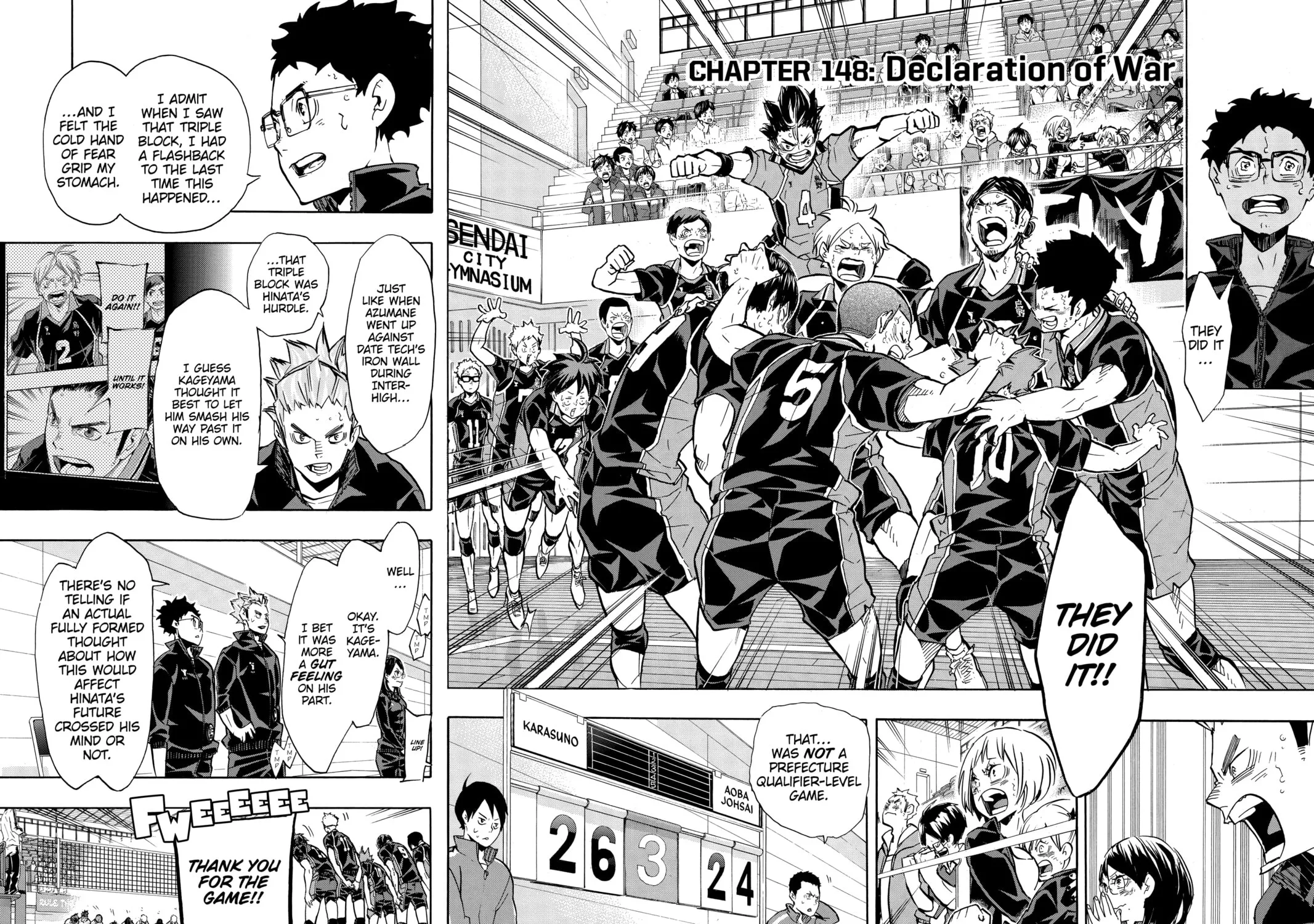 Read Haikyu!! chapter 148 image 2 on Lezhin