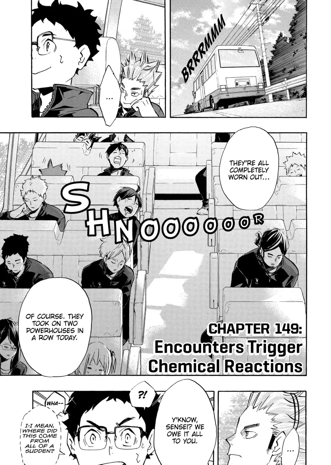 Read Haikyu!! chapter 149 image 0 on Lezhin