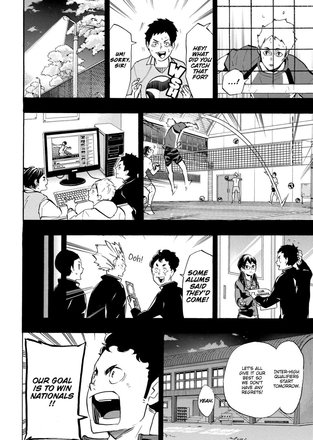 Read Haikyu!! chapter 149 image 18 on Lezhin