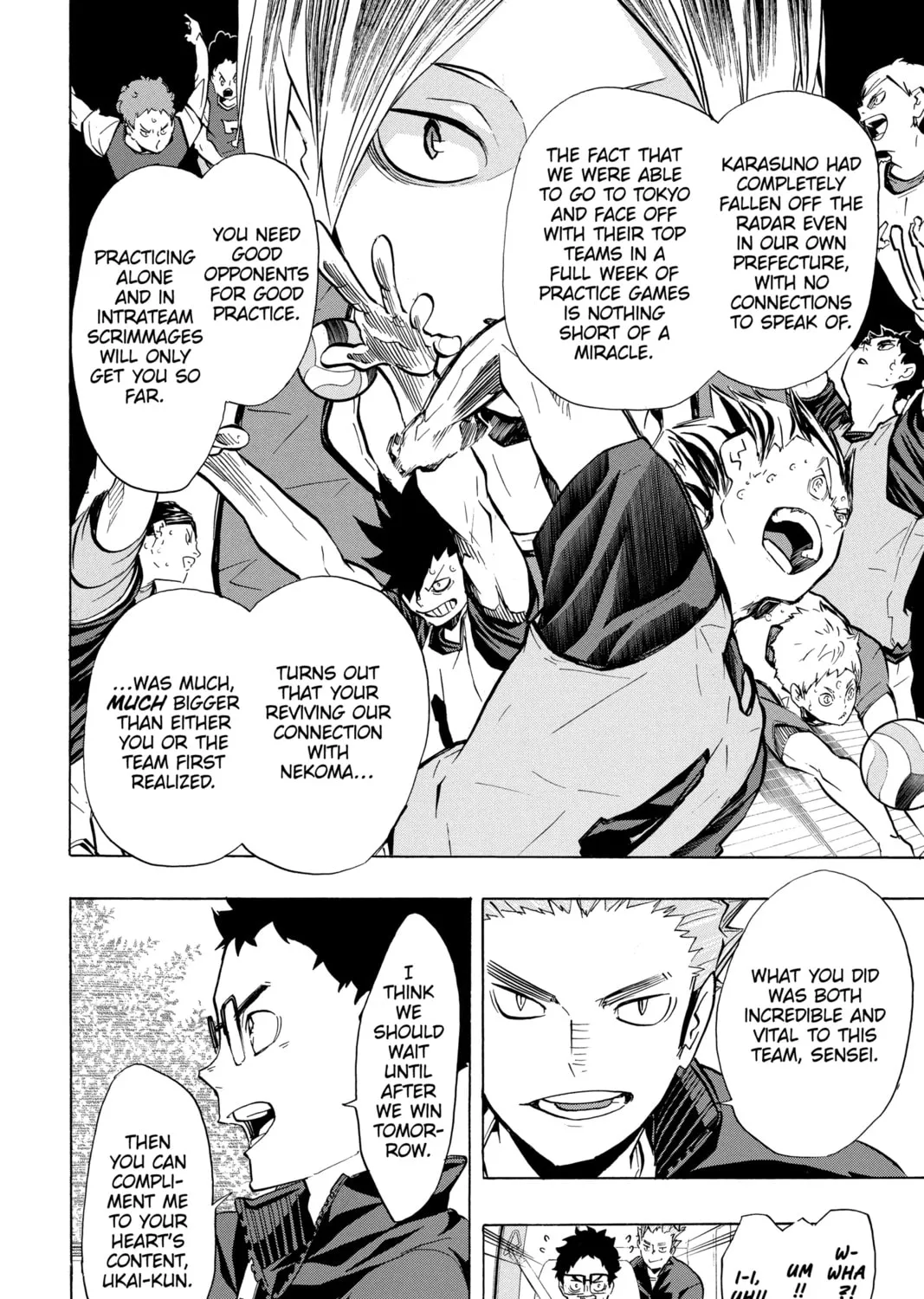 Read Haikyu!! chapter 149 image 2 on Lezhin