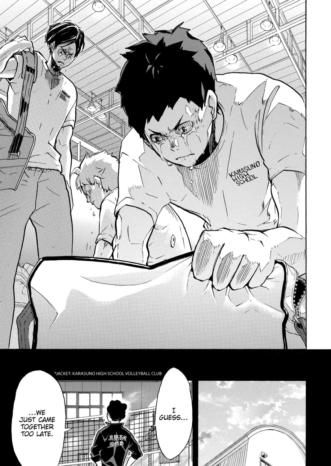 Read Haikyu!! chapter 149 image 24 on Lezhin