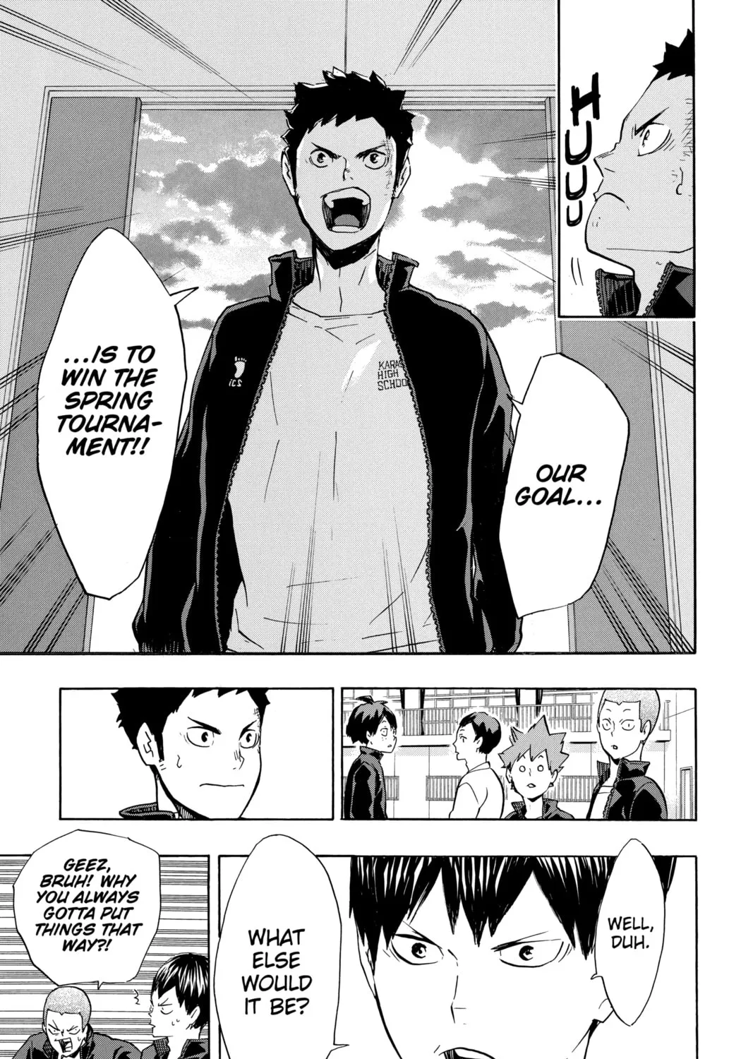 Read Haikyu!! chapter 149 image 32 on Lezhin