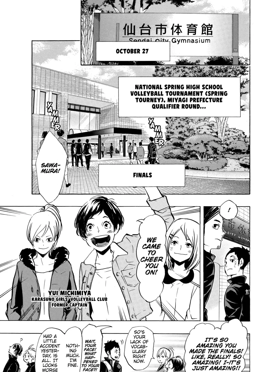 Read Haikyu!! chapter 150 image 6 on Lezhin
