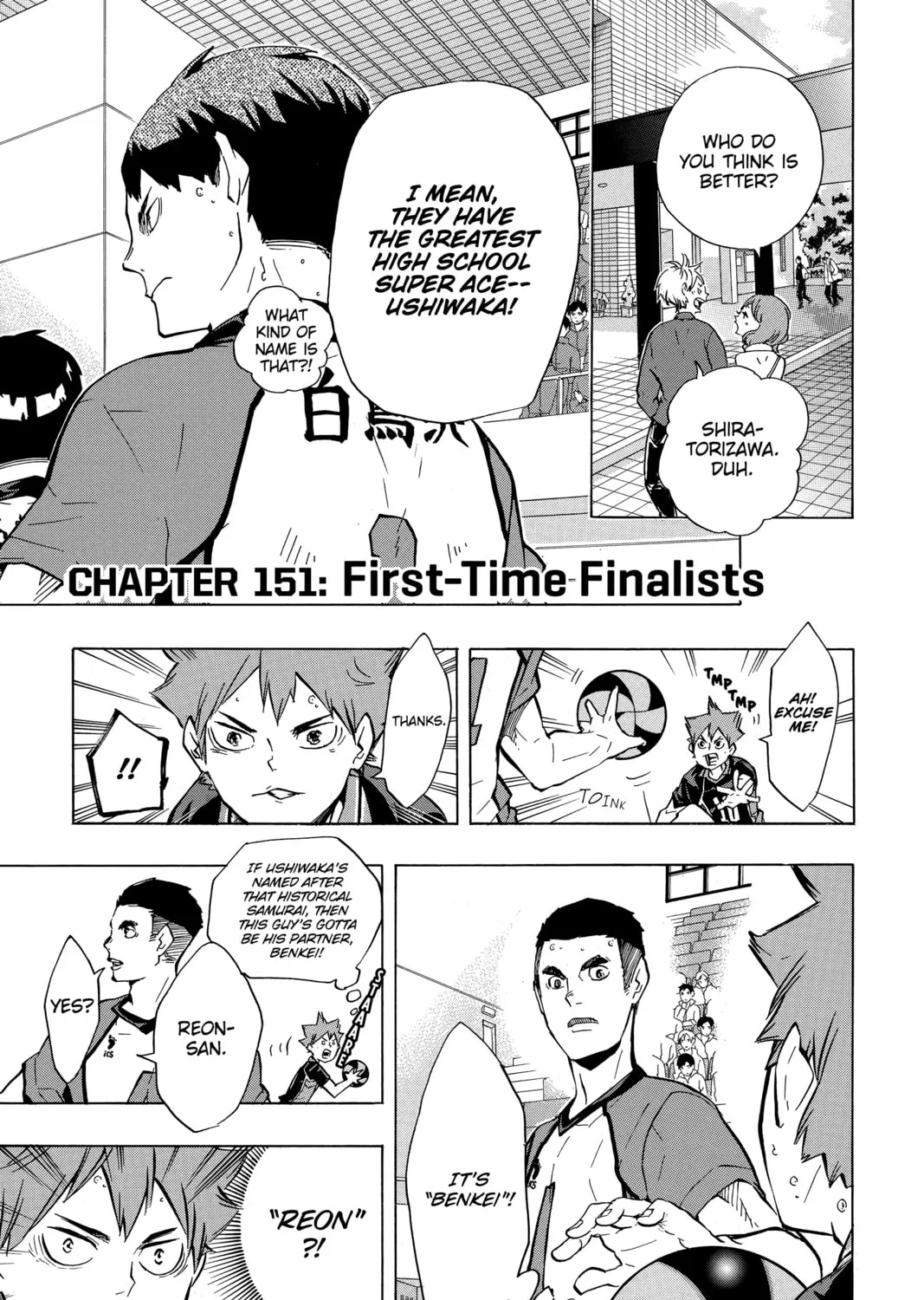 Read Haikyu!! chapter 151 image 0 on Lezhin