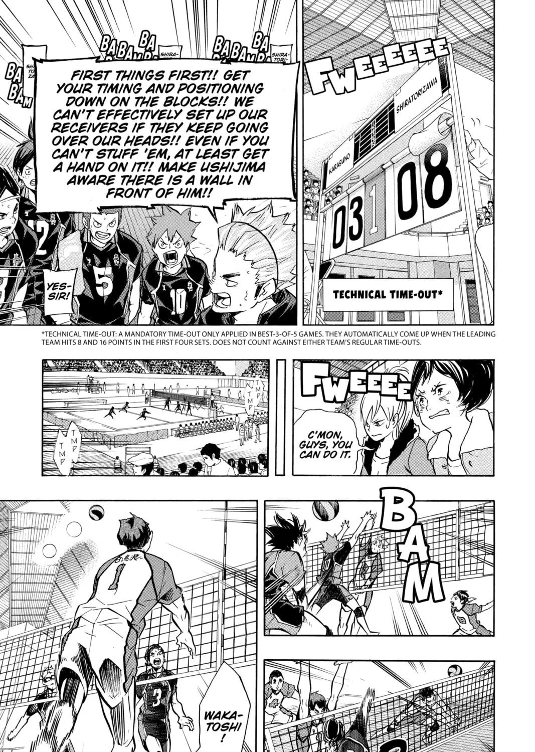 Read Haikyu!! chapter 152 image 16 on Lezhin