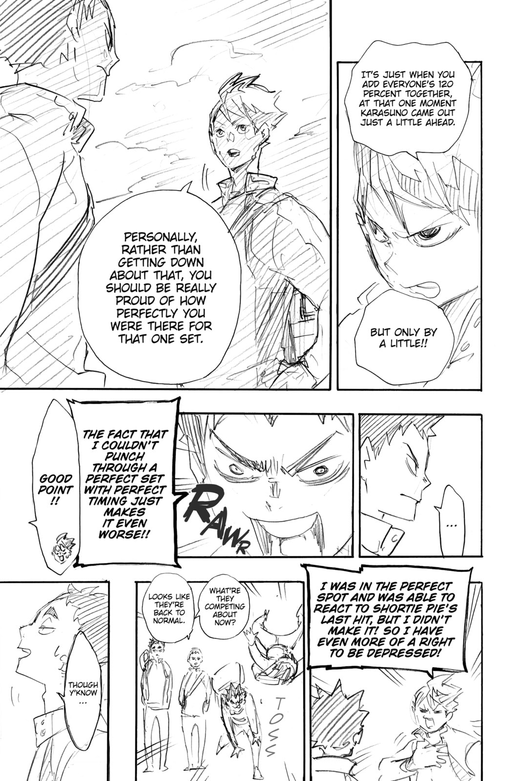 Read Haikyu!! chapter 153.1 image 3 on Lezhin