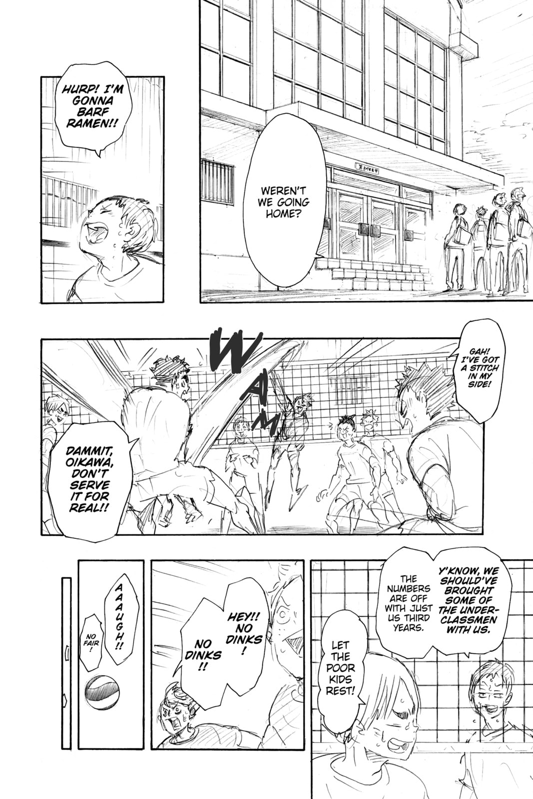 Read Haikyu!! chapter 153.1 image 4 on Lezhin