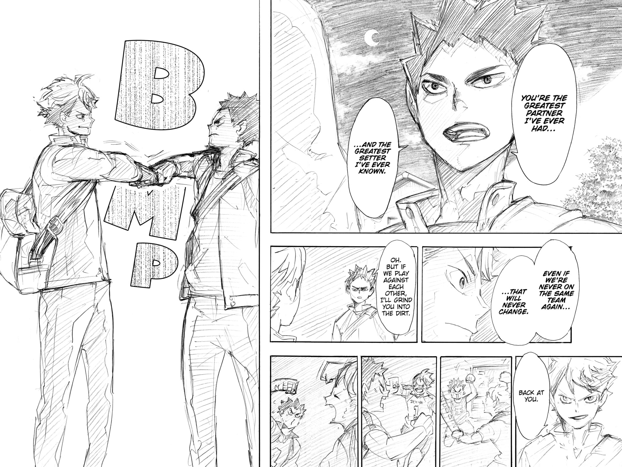 Read Haikyu!! chapter 153.1 image 8 on Lezhin