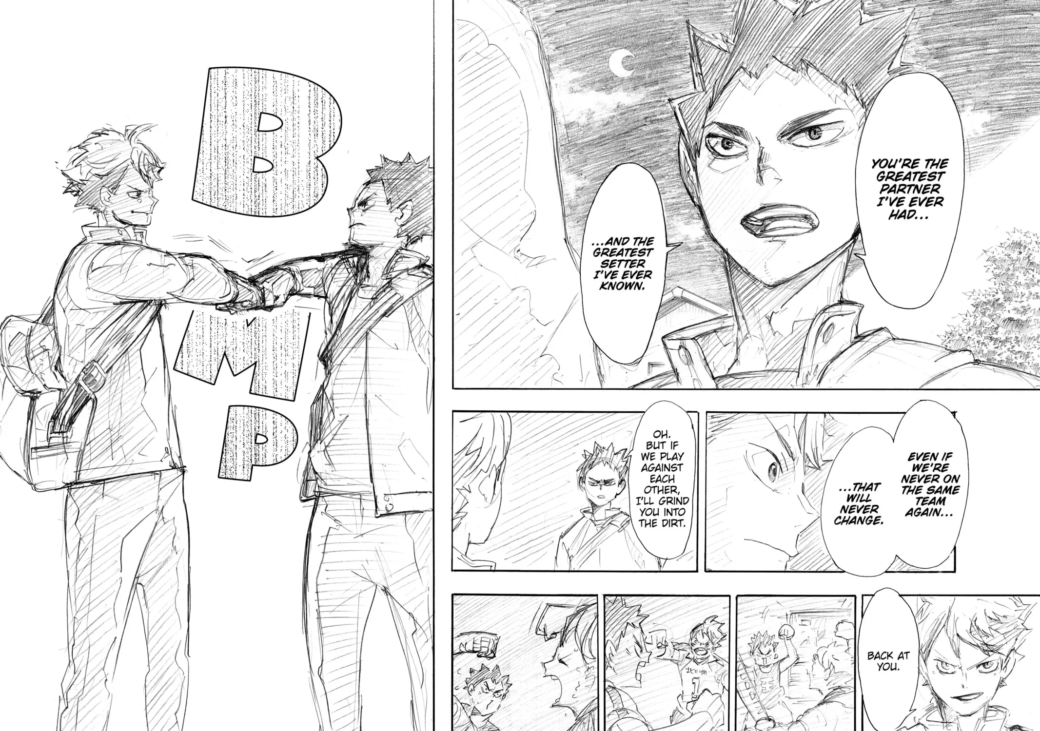 Read Haikyu!! chapter 153.5 image 16 on Lezhin