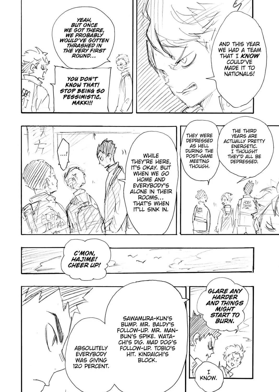 Read Haikyu!! chapter 153.5 image 4 on Lezhin