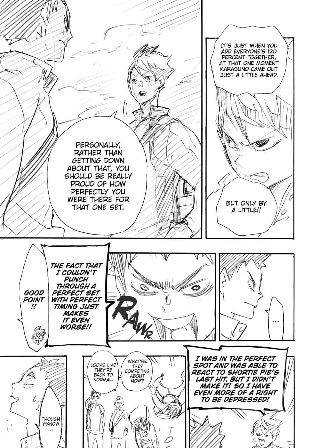 Read Haikyu!! chapter 153.5 image 6 on Lezhin