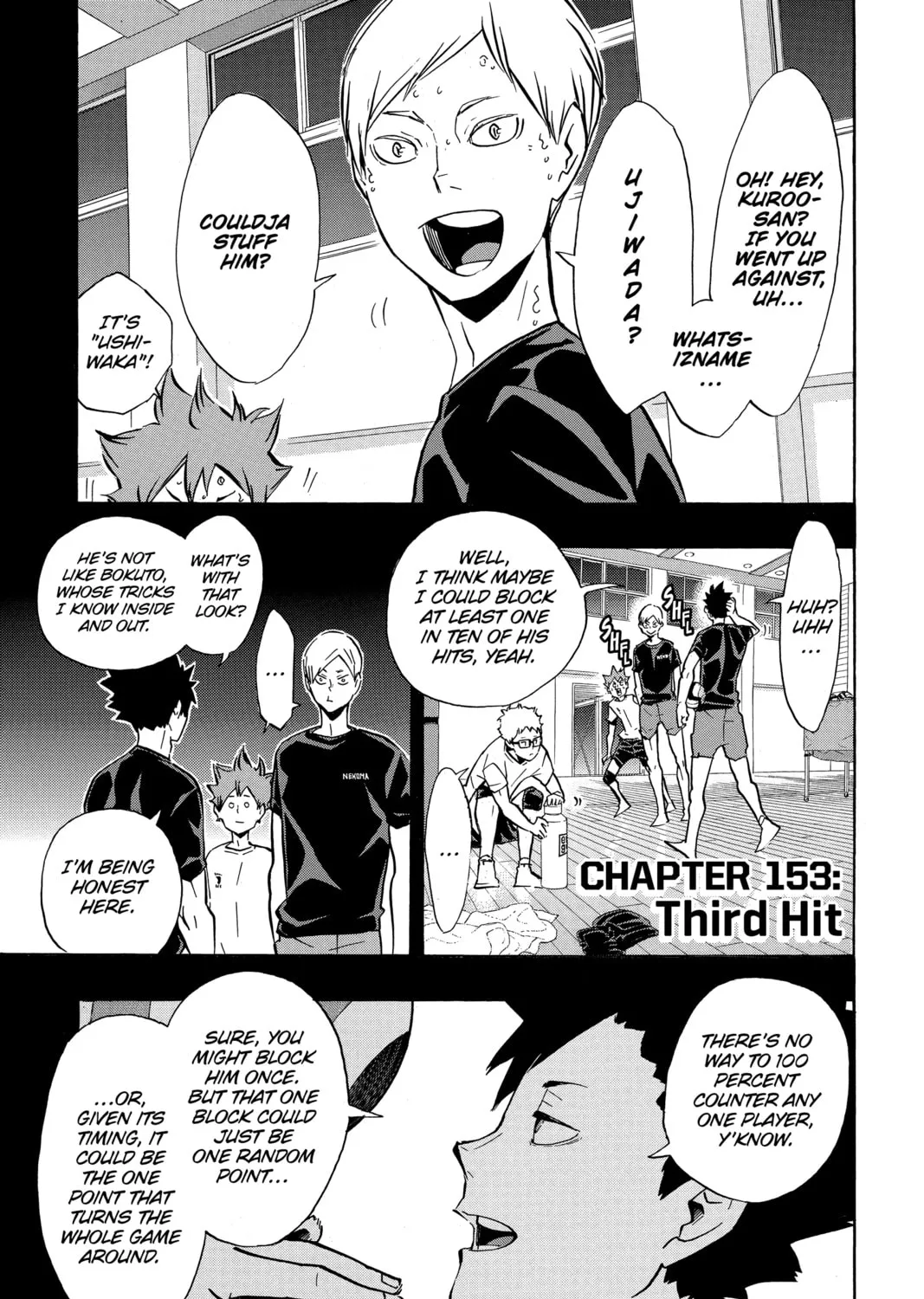 Read Haikyu!! chapter 153 image 0 on Lezhin