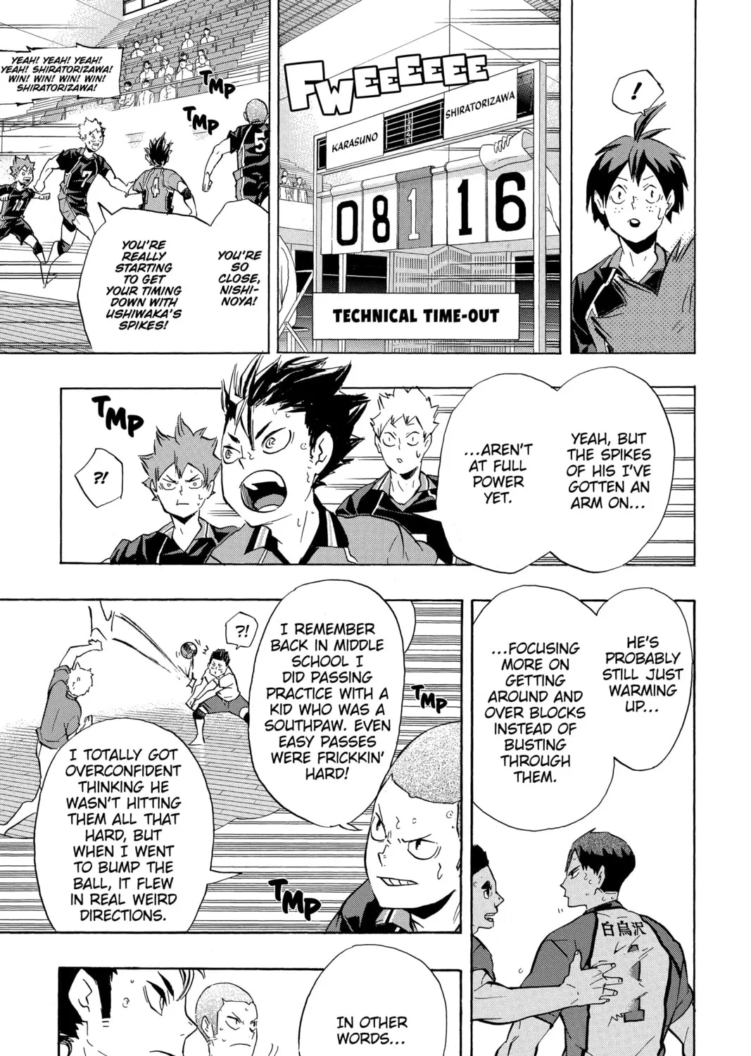 Read Haikyu!! chapter 153 image 12 on Lezhin