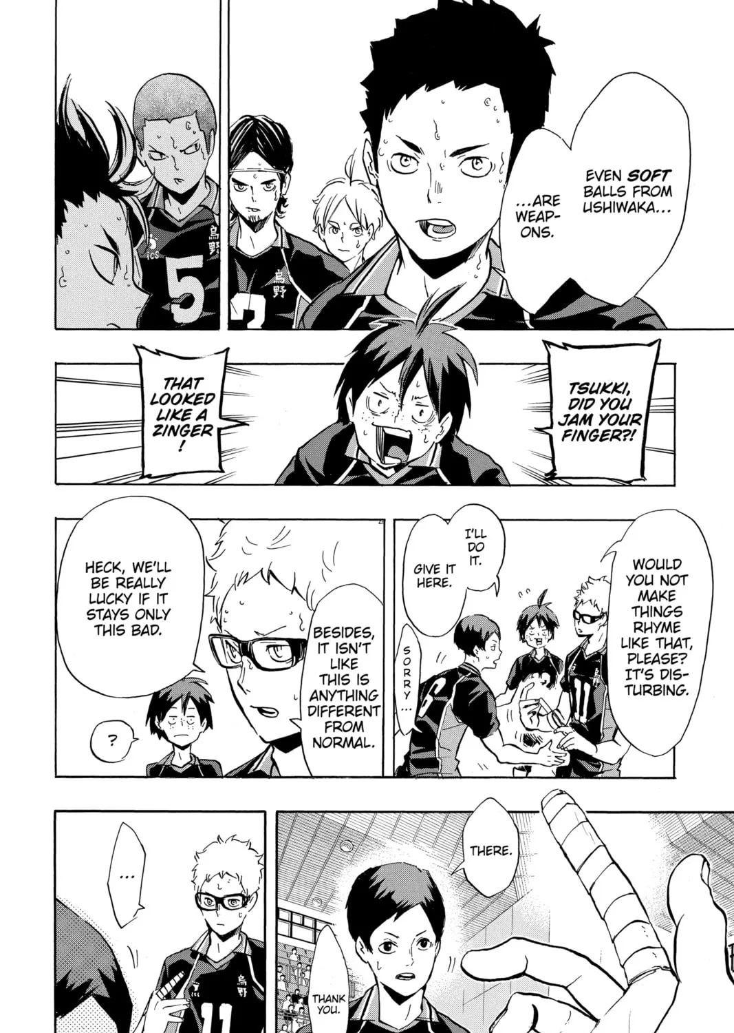 Read Haikyu!! chapter 153 image 14 on Lezhin