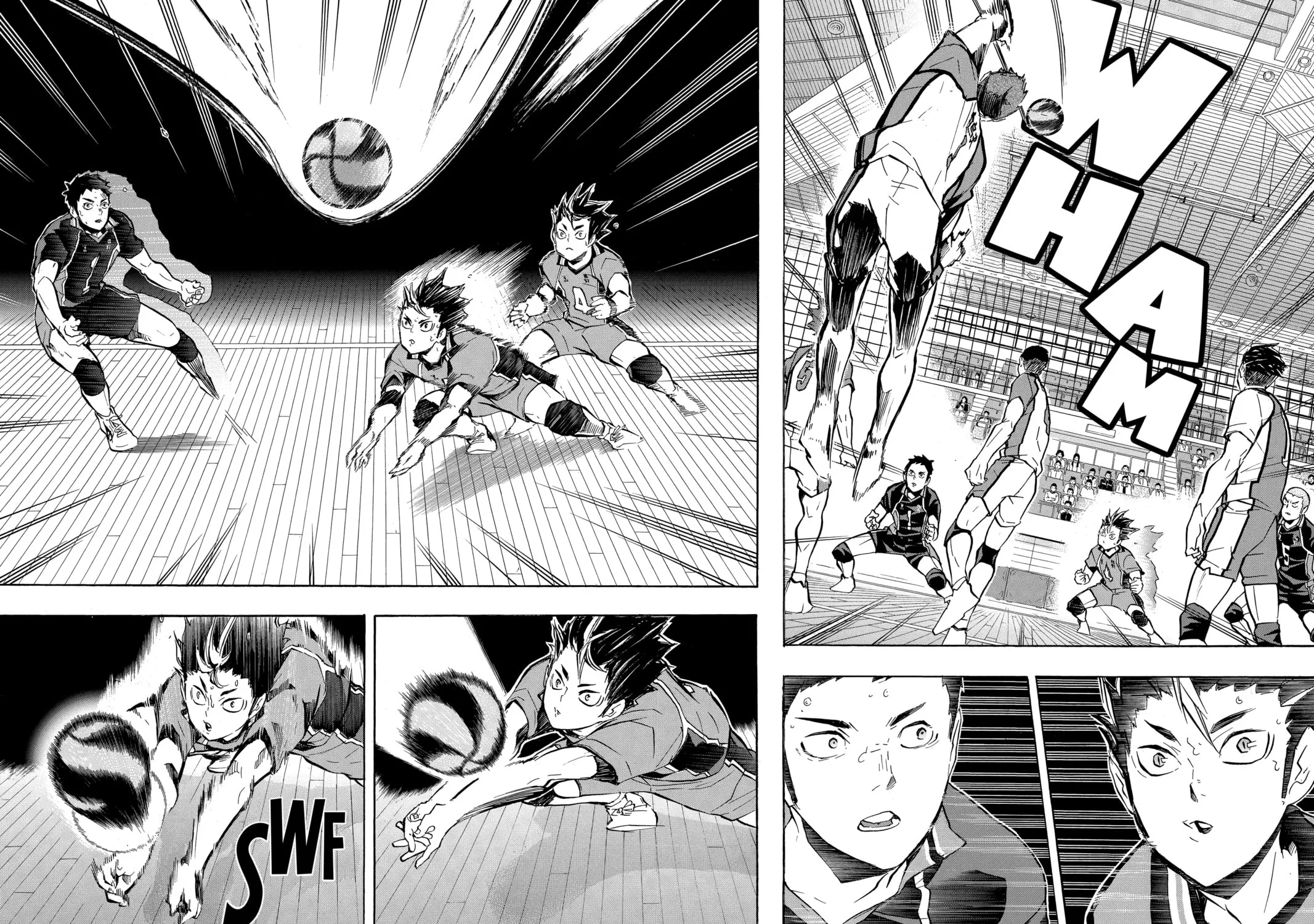 Read Haikyu!! chapter 153 image 28 on Lezhin