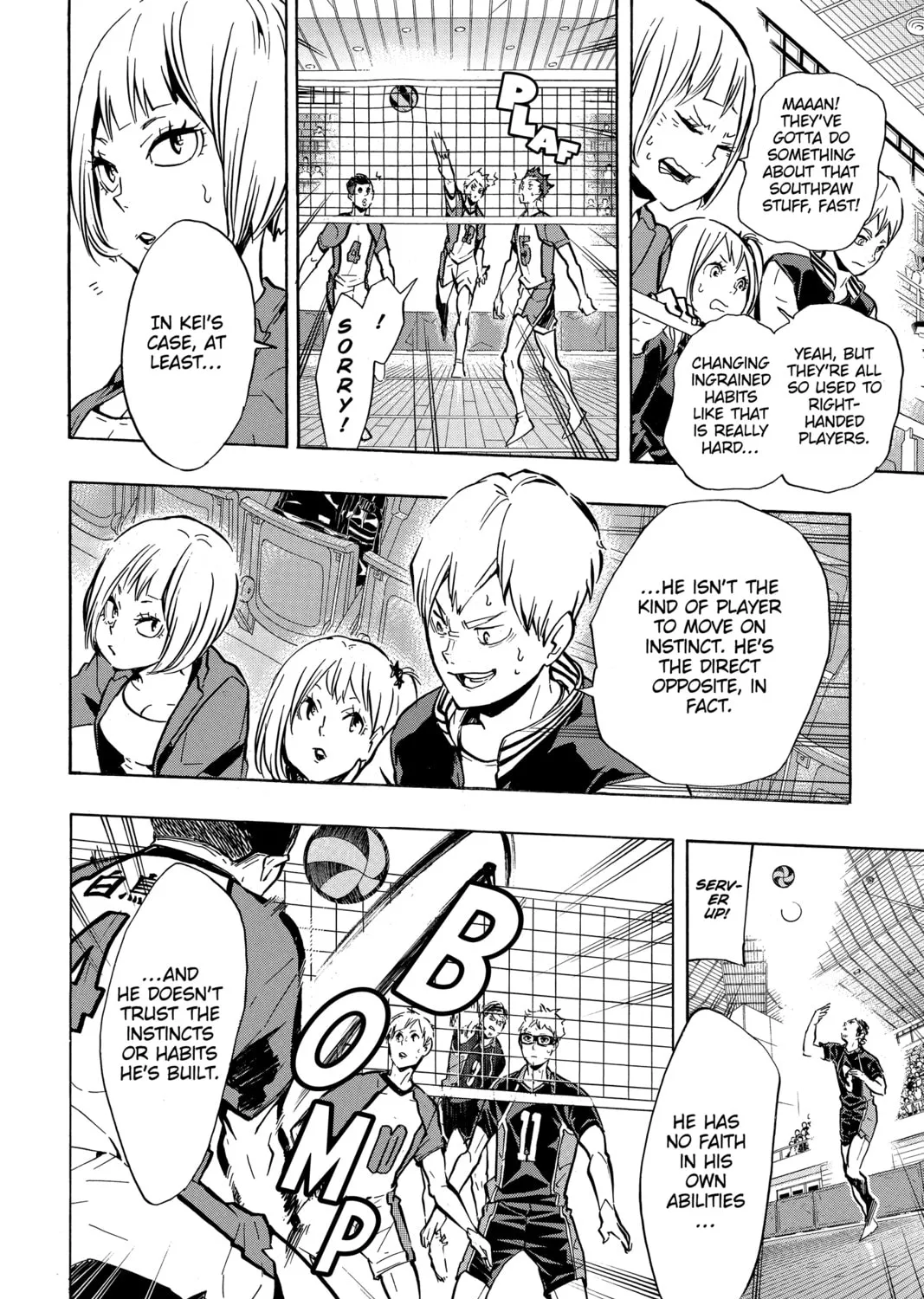 Read Haikyu!! chapter 153 image 6 on Lezhin