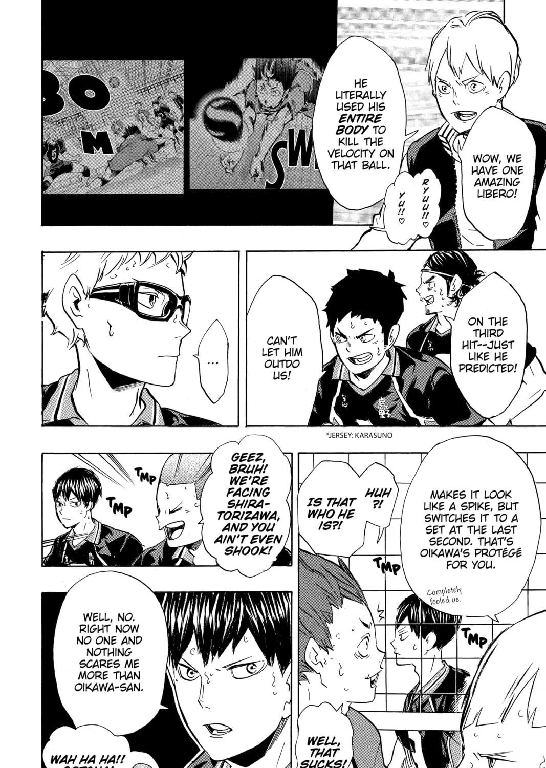 Read Haikyu!! chapter 154 image 10 on Lezhin