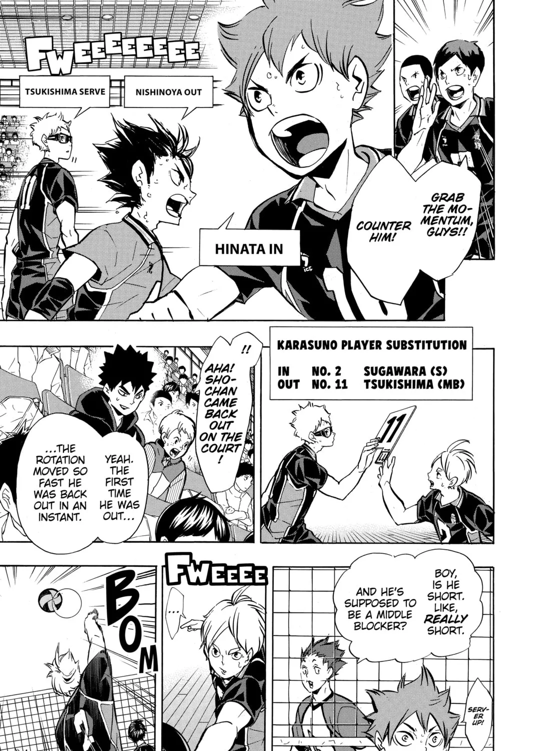Read Haikyu!! chapter 154 image 12 on Lezhin