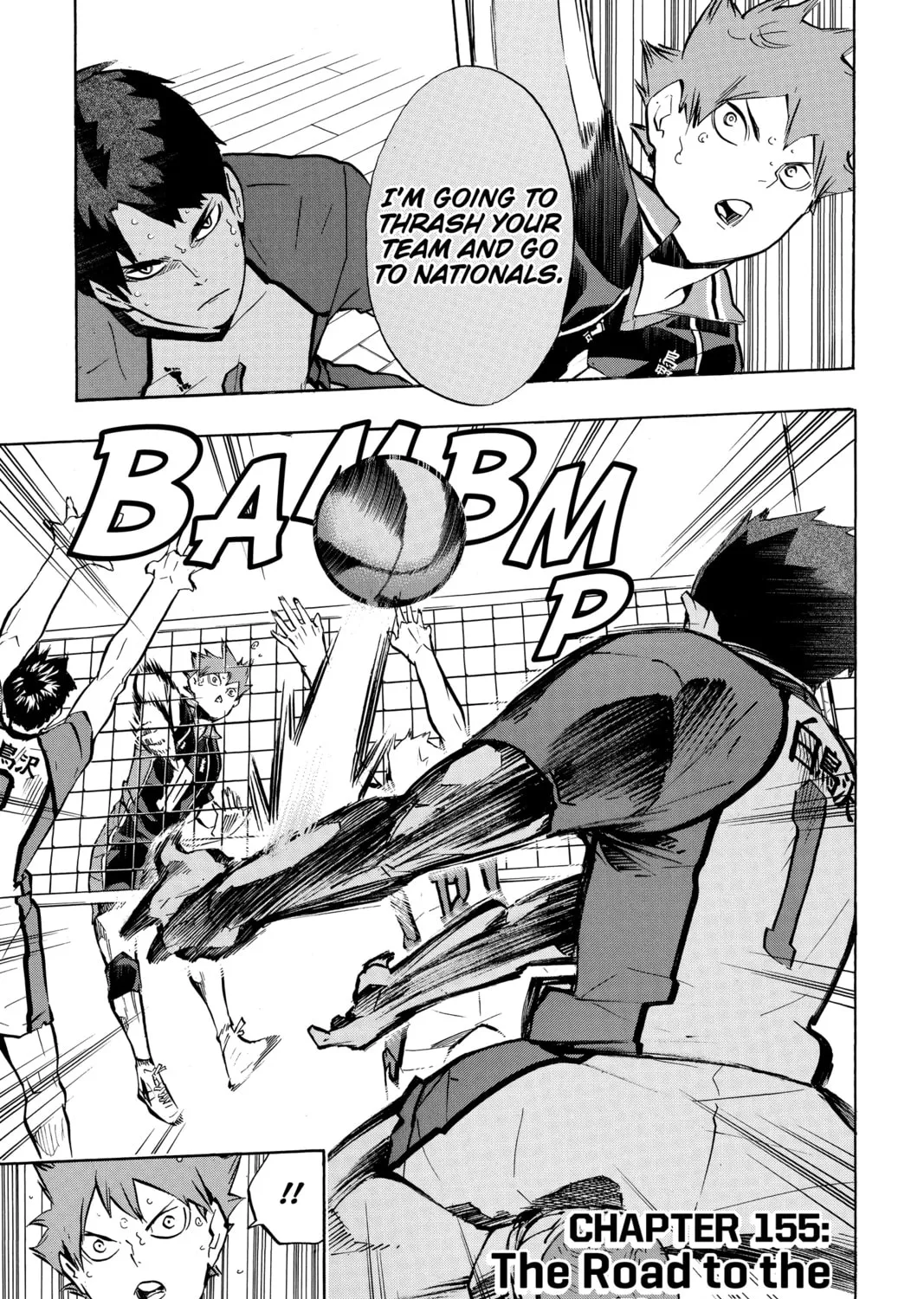 Read Haikyu!! chapter 155 image 0 on Lezhin