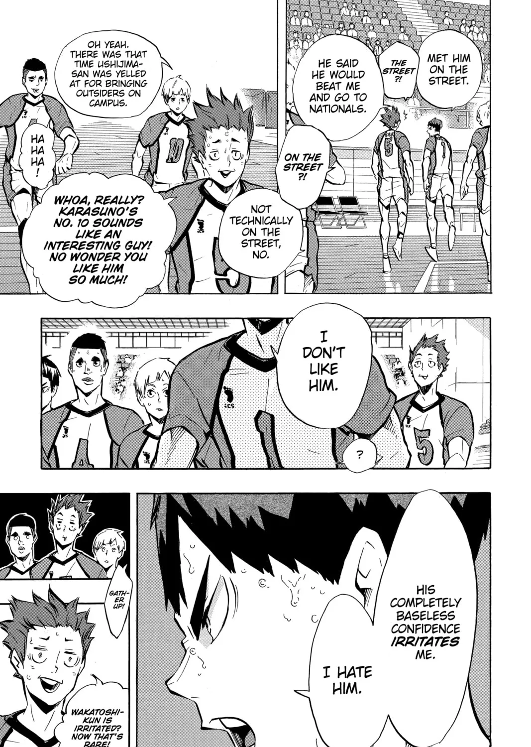 Read Haikyu!! chapter 155 image 12 on Lezhin