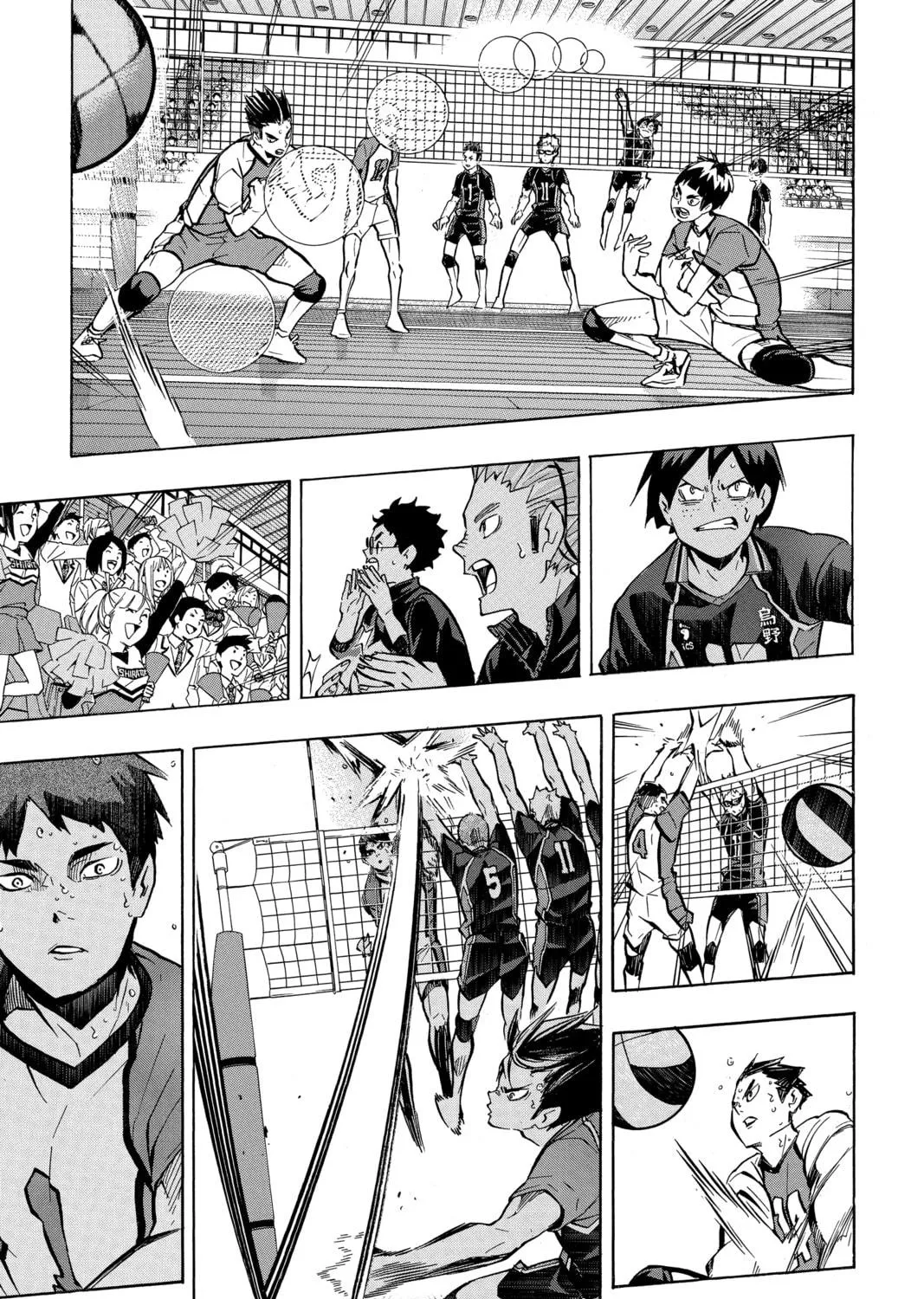 Read Haikyu!! chapter 155 image 8 on Lezhin