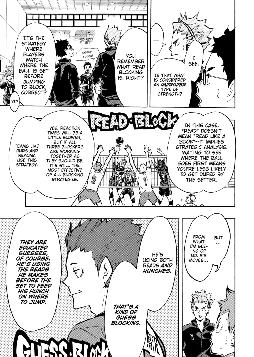 Read Haikyu!! chapter 156 image 20 on Lezhin