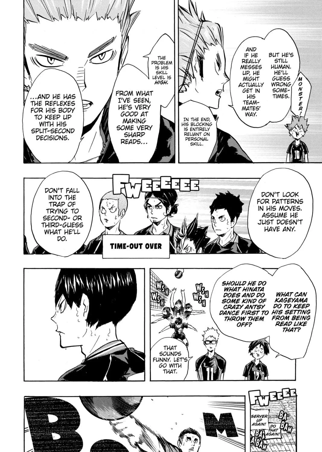 Read Haikyu!! chapter 156 image 22 on Lezhin