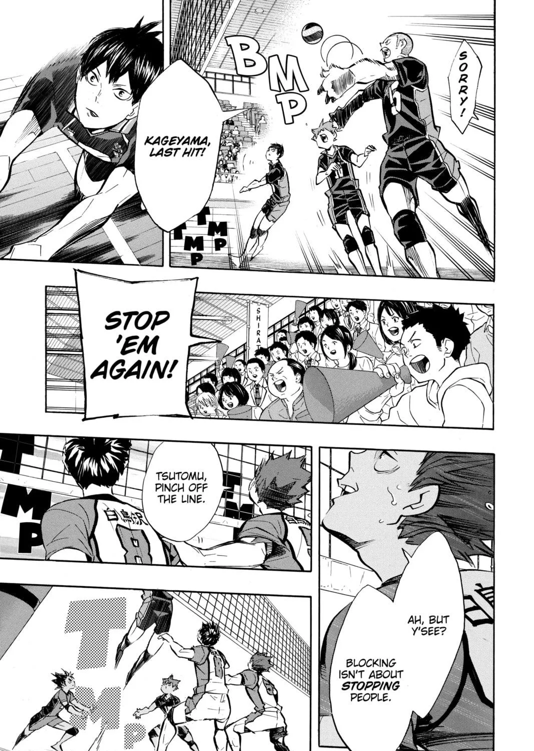 Read Haikyu!! chapter 156 image 4 on Lezhin
