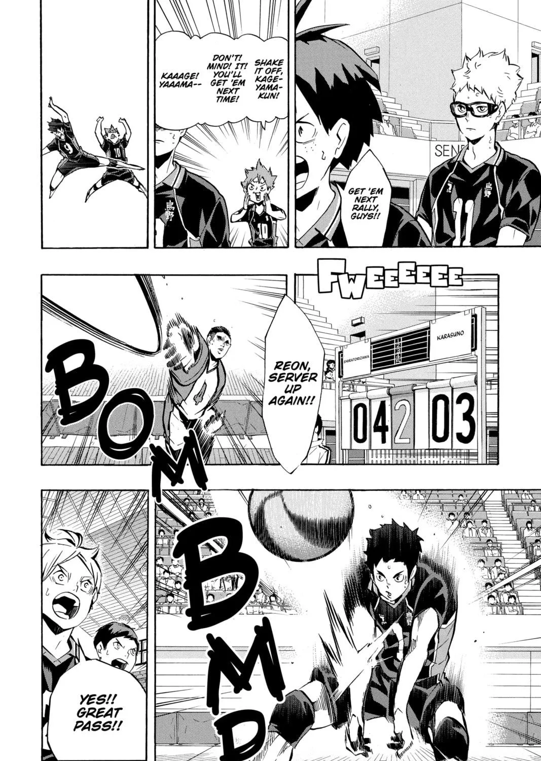 Read Haikyu!! chapter 156 image 8 on Lezhin