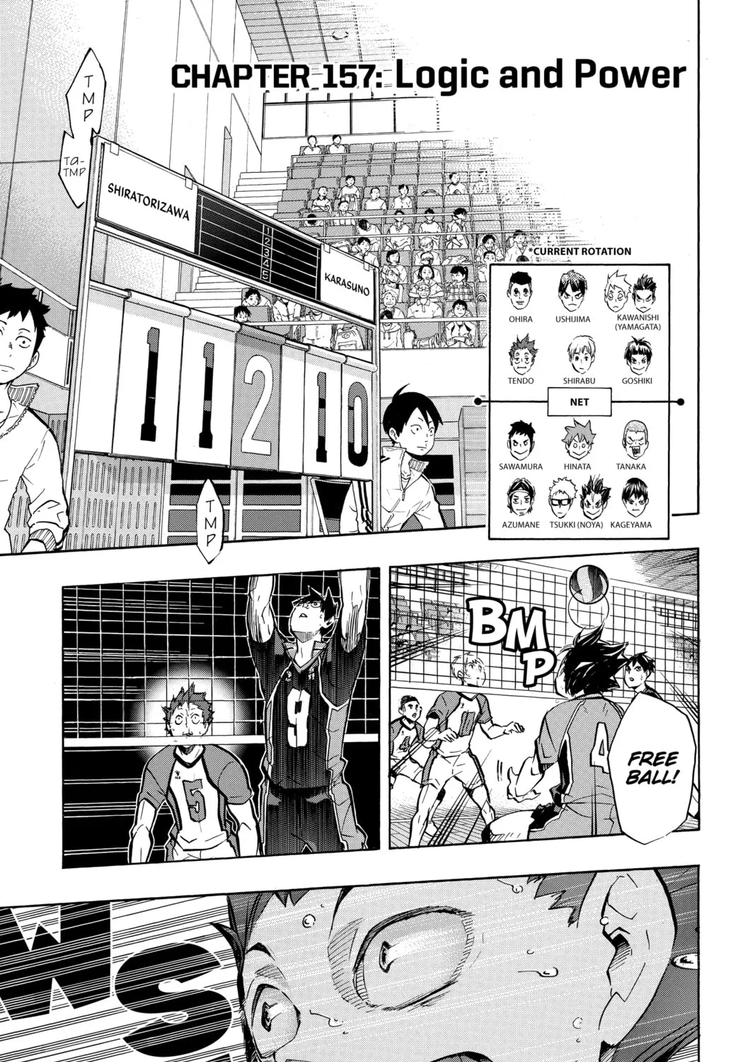 Read Haikyu!! chapter 157 image 0 on Lezhin