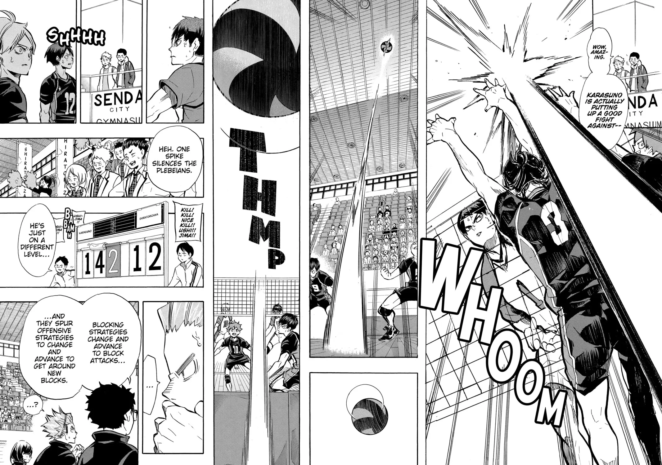 Read Haikyu!! chapter 157 image 16 on Lezhin