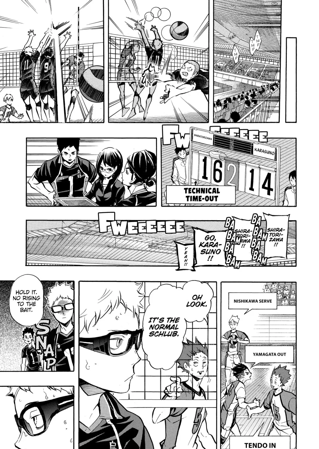 Read Haikyu!! chapter 157 image 20 on Lezhin