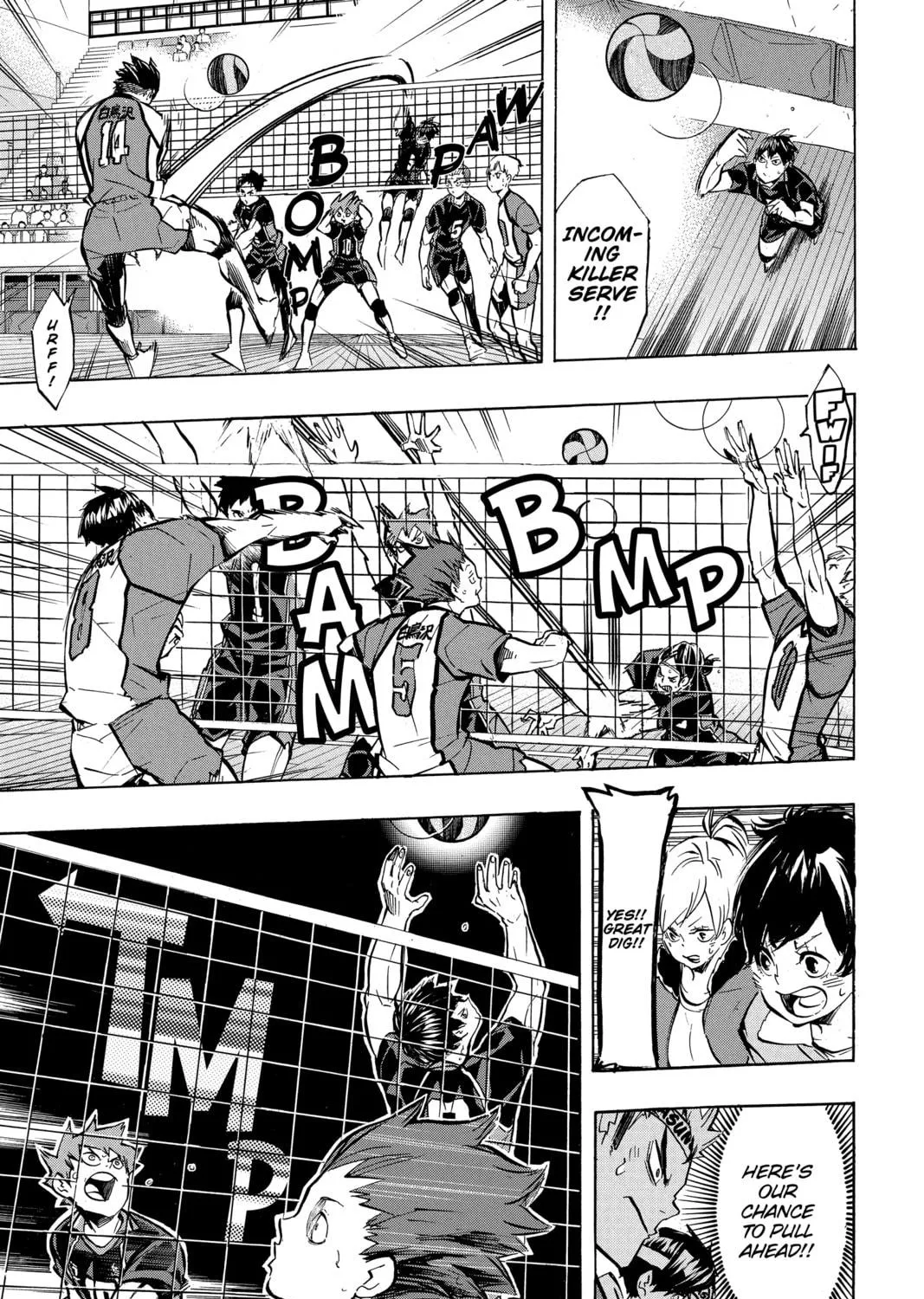 Read Haikyu!! chapter 157 image 8 on Lezhin